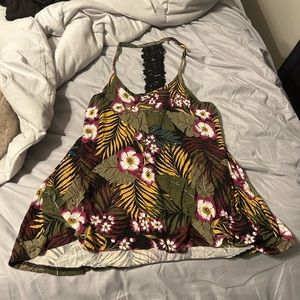 Women’s tropical tank top